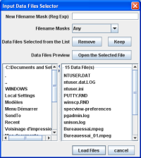 Product File Selector