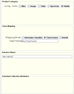 Flatfile Configuration