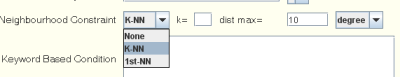 Correlation by distance